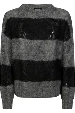 Dondup Dames, Truien, Grijs, Maat: XS