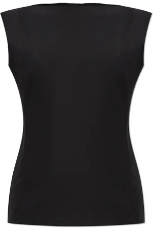 Marni Dames, Tops, Zwart, Maat: S Katoen