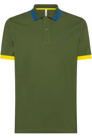 sun68 Heren, Tops, Groen, Maat: L