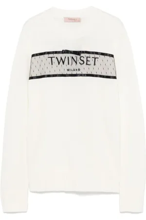 Twin-Set Dames, Truien, , Maat: XL Wol