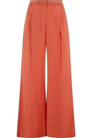 TELA Dames, Broeken, Oranje, Maat: XS