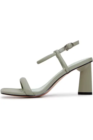 CESARE GASPARI Dames, Schoenen, Groen, Maat: 36 EU Leer