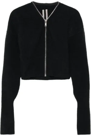 Rick Owens Dames, Truien, Zwart, Maat: L