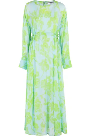 Essentiel Antwerp Dames, Jurken, Groen, Maat: XS Viscose
