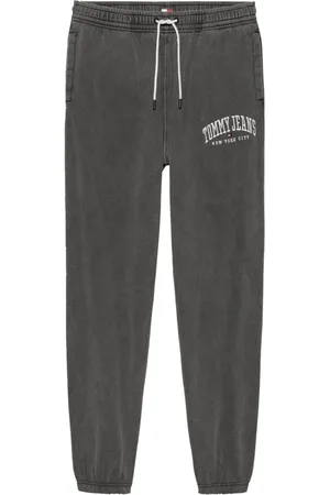 Tommy Hilfiger Heren, Broeken, Grijs, Maat: M Katoen