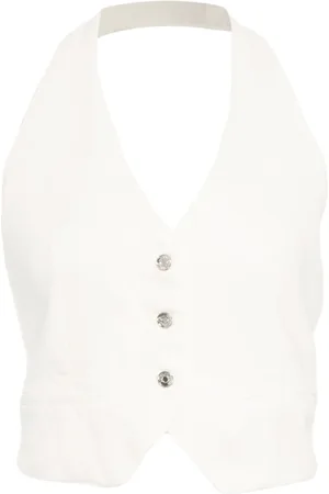 Liu Jo Dames, Jassen, Wit, Maat: M Denim