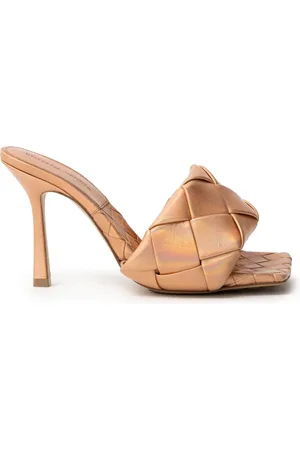 Bottega Veneta Dames, Schoenen, Bruin, Maat: 37 1/2 EU Leer