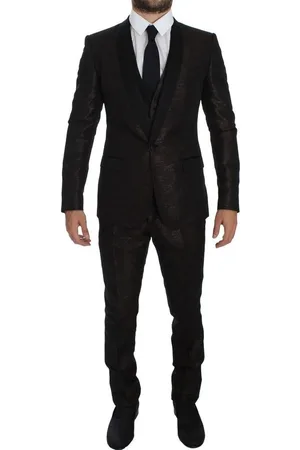 Dolce & Gabbana Heren, Pakken, Zwart, Maat: S