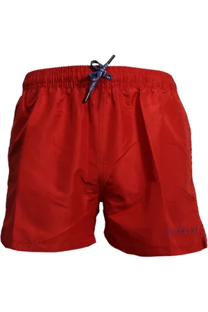 John Richmond Heren, Badkleding, Rood, Maat: S Nylon