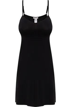Hanro Dames, Nachtkleding & Lounge, Zwart, Maat: XS Satijn