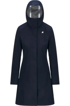 K-Way Dames, Mantels, Blauw, Maat: L Jersey