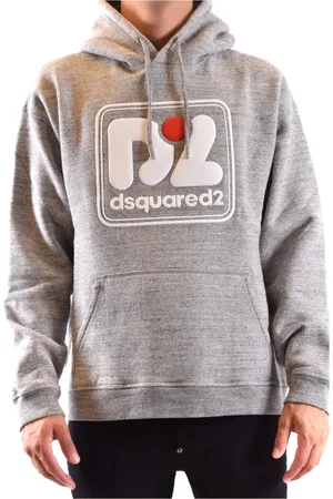 Dsquared2 Heren, Sweatshirts & Hoodies, Grijs, Maat: L