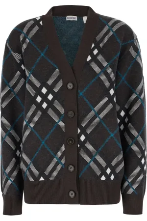 Burberry Dames, Truien, Bruin, Maat: L Wol