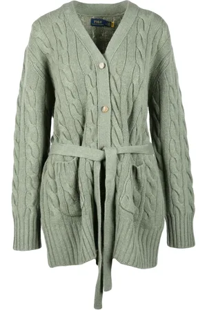 Ralph Lauren Dames, Truien, Groen, Maat: L Wol