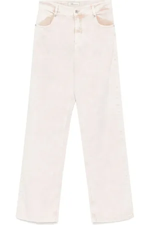 BLUMARINE Dames, Jeans, Roze, Maat: 2XS