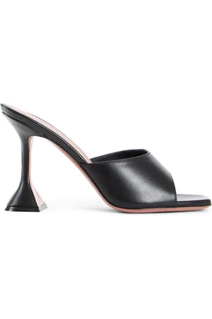 Amina Muaddi Dames, Schoenen, Zwart, Maat: 37 1/2 EU