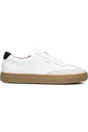 Blackstone Heren, Schoenen, Wit, Maat: 45 EU Leer