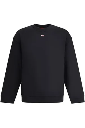 Diesel Heren, Sweatshirts & Hoodies, Zwart, Maat: L Katoen