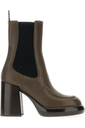 Burberry Dames, Schoenen, Grijs, Maat: 37 EU Leer