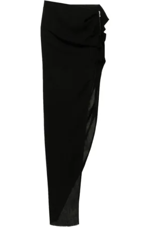 Rick Owens Dames, Rokken, Zwart, Maat: 2XS