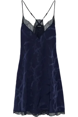 Zadig & Voltaire Dames, Jurken, Blauw, Maat: S