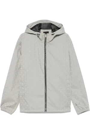 Givenchy Heren, Jassen, Grijs, Maat: M Katoen
