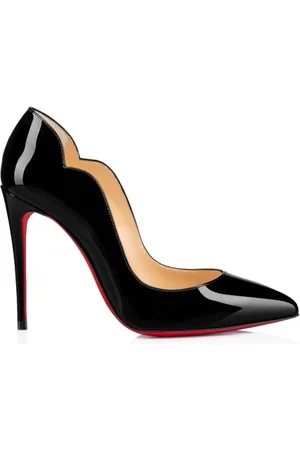 Christian Louboutin Dames, Schoenen, Zwart, Maat: 40 EU Leer