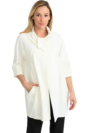Joseph Ribkoff Dames, Jassen, Wit, Maat: 2XL