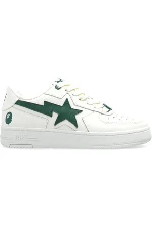 A Bathing Ape Heren, Schoenen, Wit, Maat: 44 EU Leer