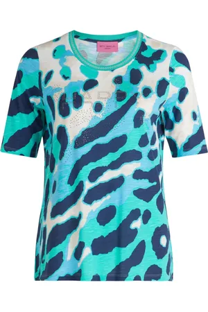 Betty Barclay Dames, Tops, Veelkleurig, Maat: 2XL Leer