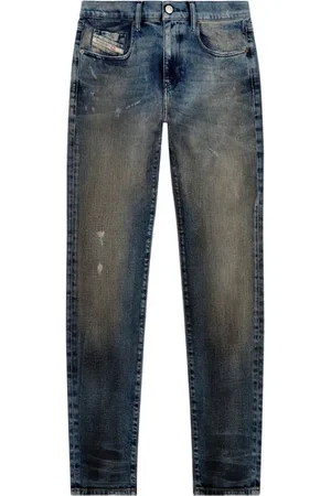 Diesel Heren, Jeans, Blauw, Maat: W30 Denim
