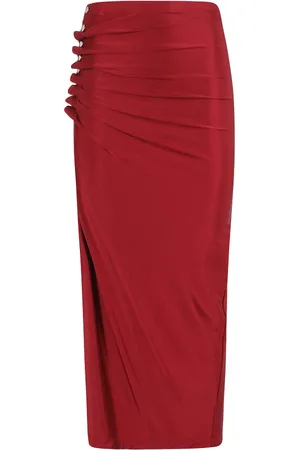 Paco rabanne Dames, Rokken, Rood, Maat: XS