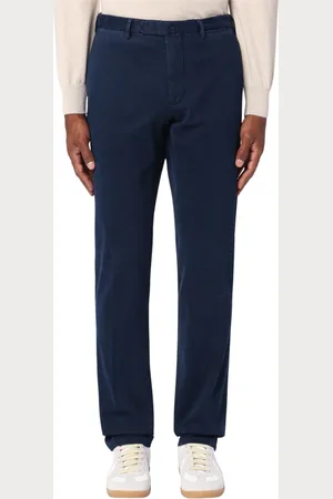 Biagio Santaniello Heren, Broeken, Blauw, Maat: XL
