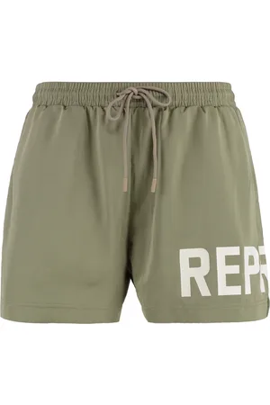 Represent Heren, Badkleding, Groen, Maat: XL Nylon