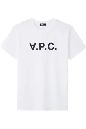 A.P.C. Heren, Tops, Wit, Maat: M Katoen