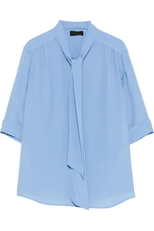Liu Jo Dames, Blouses & Shirts, Blauw, Maat: M