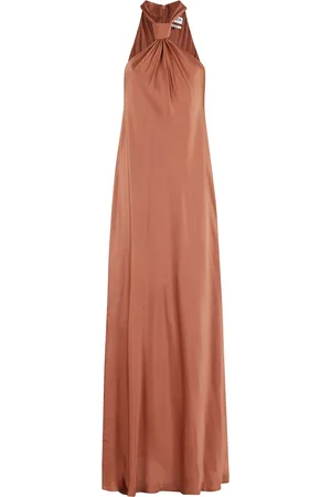 Essentiel Antwerp Dames, Jurken, Bruin, Maat: M
