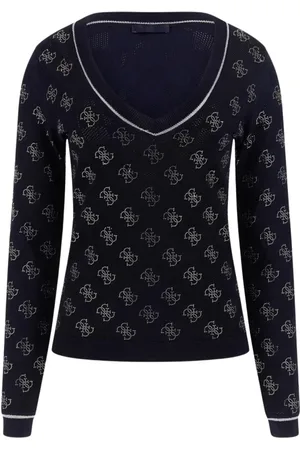 Guess Dames, Truien, Zwart, Maat: M
