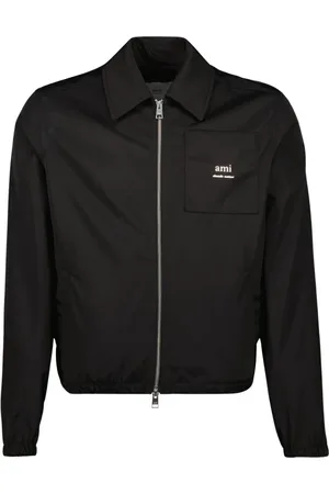 Ami Heren, Jassen, Zwart, Maat: XL Nylon