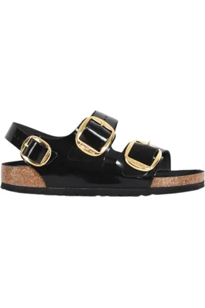 Birkenstock Dames, Schoenen, Zwart, Maat: 40 EU Leer