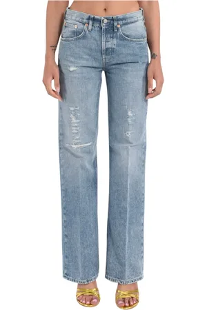 Dondup Dames, Jeans, Blauw, Maat: W31 Katoen