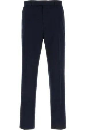Gucci Heren, Broeken, Blauw, Maat: XL Katoen