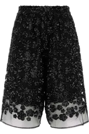 Cecilie Bahnsen Dames, Korte broeken, Zwart, Maat: XS