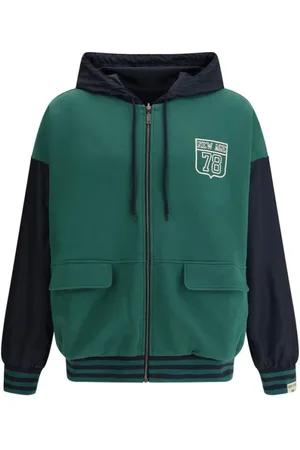 Golden Goose Heren, Sweatshirts & Hoodies, Groen, Maat: M Katoen
