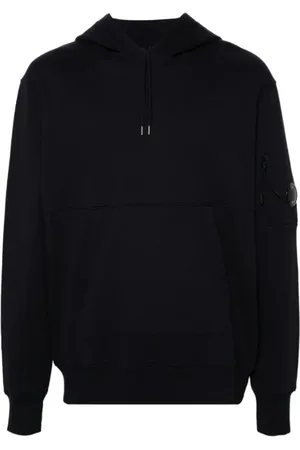 C.P. Company Heren, Sweatshirts & Hoodies, Blauw, Maat: S Katoen
