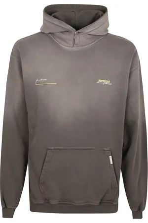 Represent Heren, Sweatshirts & Hoodies, Grijs, Maat: M
