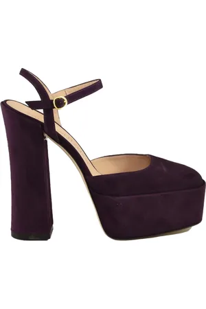 Stuart Weitzman Dames, Schoenen, Paars, Maat: 36 EU Suède