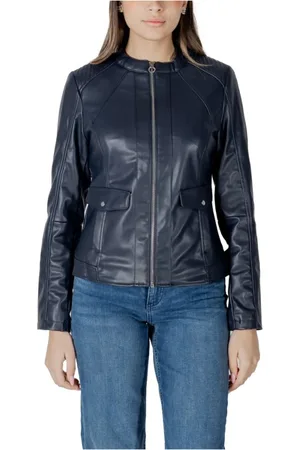 Street one Dames, Jassen, Blauw, Maat: 3XL Poliester