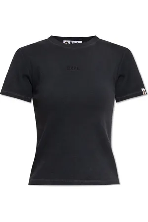 A Bathing Ape Dames, Tops, Zwart, Maat: M Katoen