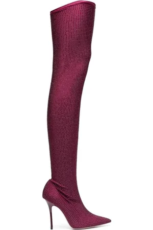 GEDEBE Dames, Schoenen, Rood, Maat: 36 1/2 EU Leer